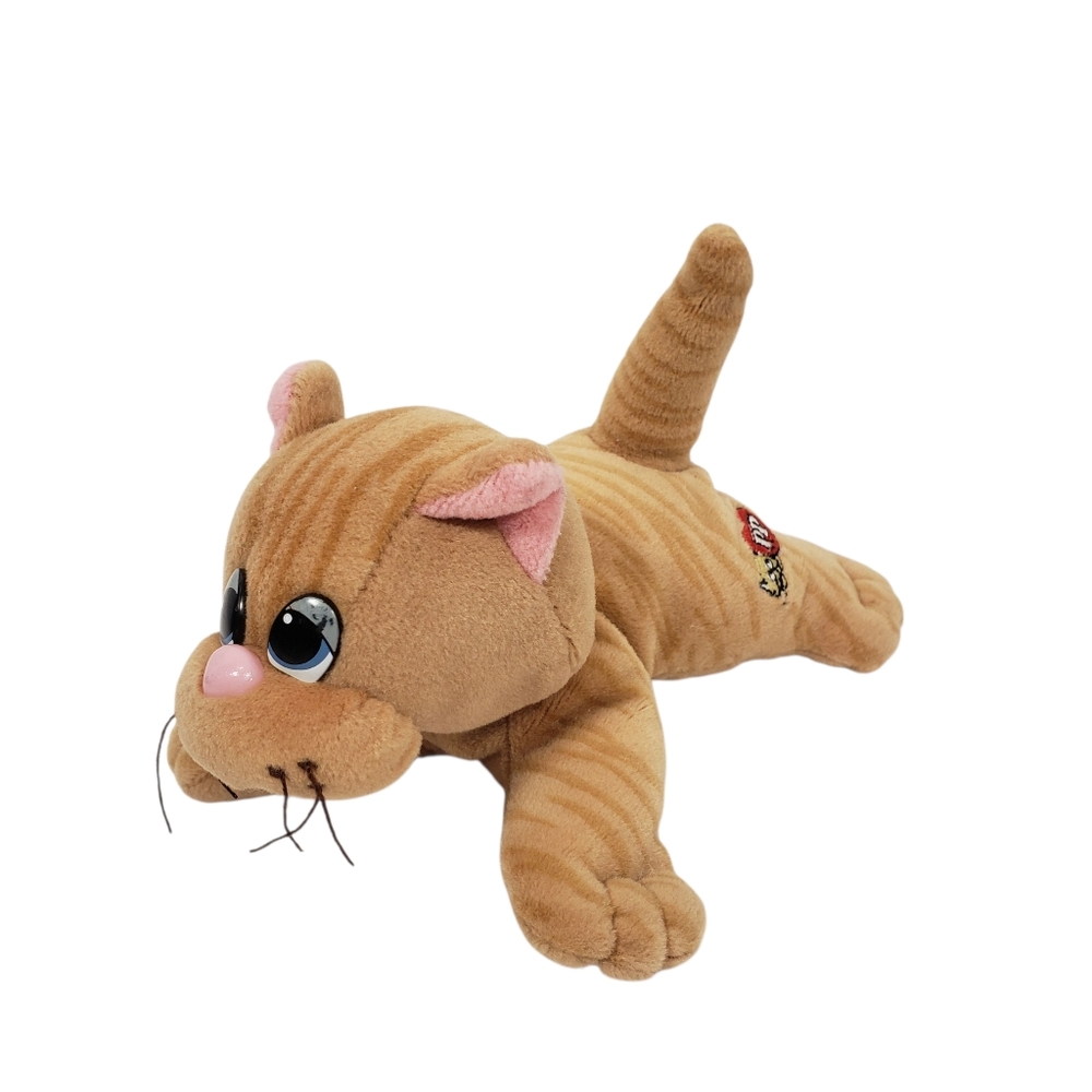 Vintage Tonka Pound Purries Orange Tabby Cat Stuffed‎ Plush